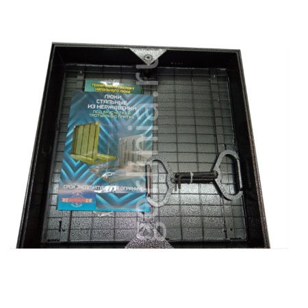 Люк Проспект-В 400*400 под тротуарную плитку вынимаемый