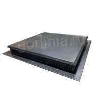 Люк кровельный ЛКР для выхода на крышу вид сверху 2 - крышка