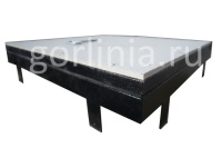 Люк напольный Стелс-КУ 800*1000п короб утепленная серия